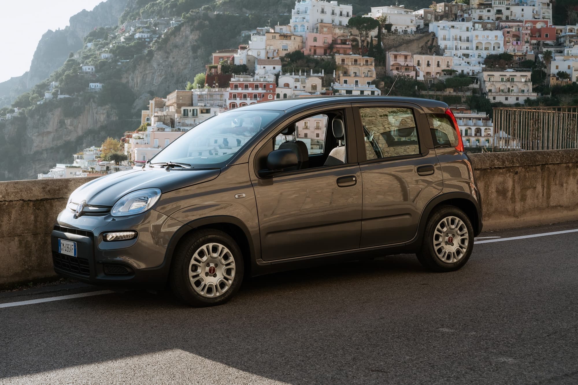 Road Trip & Car Rentals in Sorrento with Fiat Panda