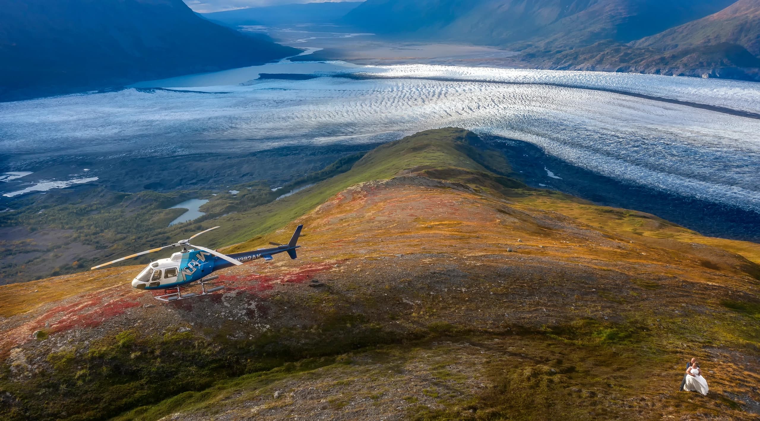 Heli Hiking Adventure with Alaska Helicopter Tours in Palmer