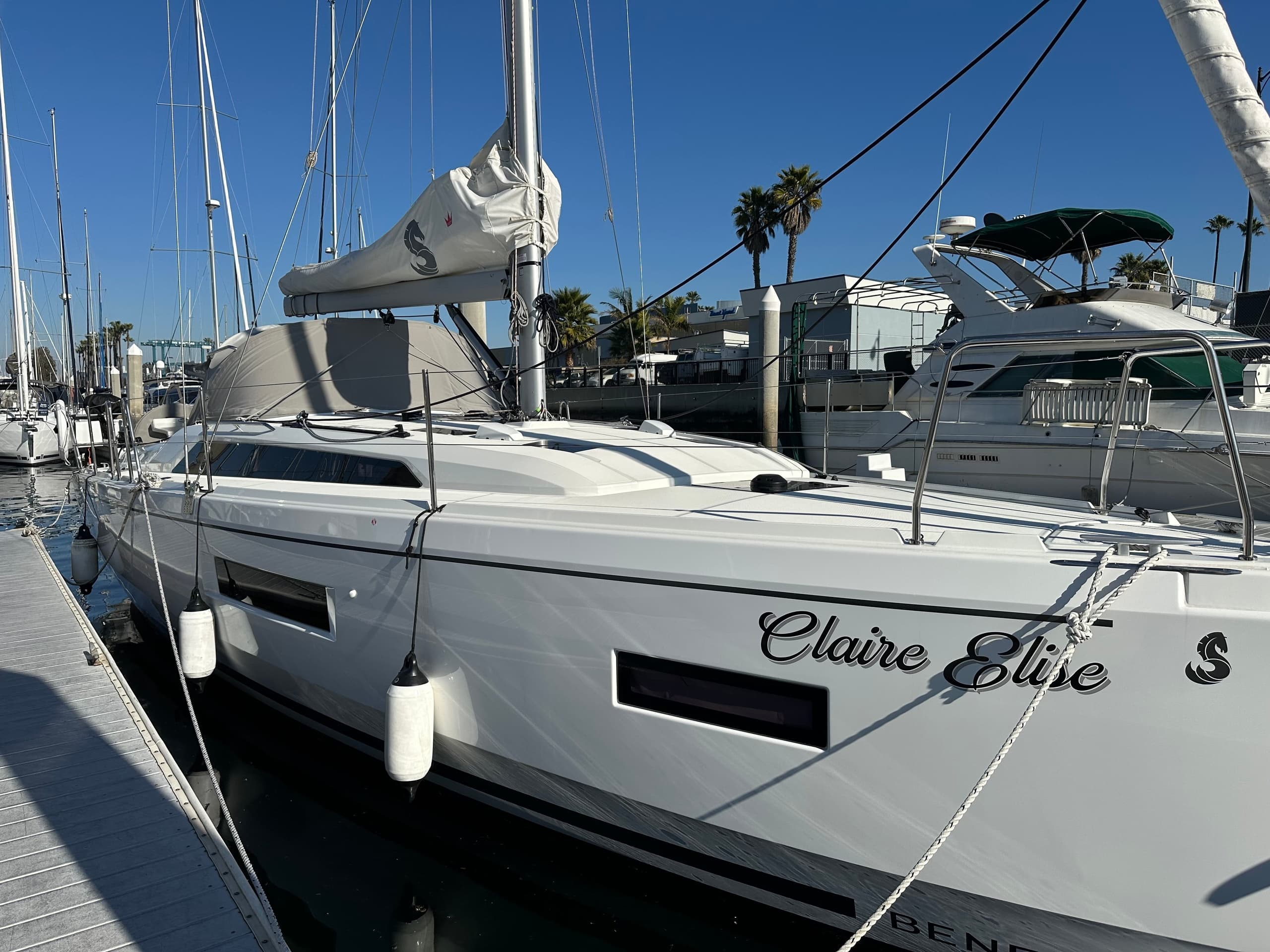 Sail the Stunning Claire Elise in Marina del Rey