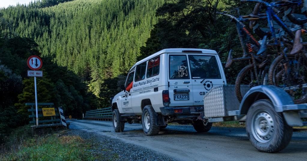 Full-Day Mountain Bike Shuttle with Gravity Nelson