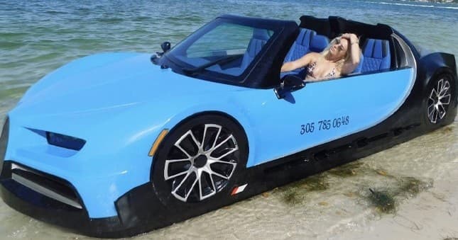 Watercraft Adventures with Water Wheels in Miami