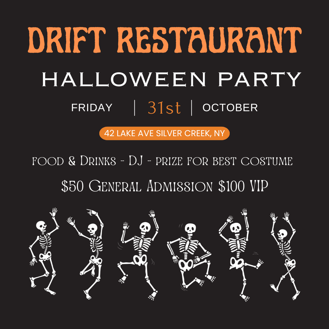 Experience a Spooktacular Halloween Party at Drift Restaurant on Lake Erie