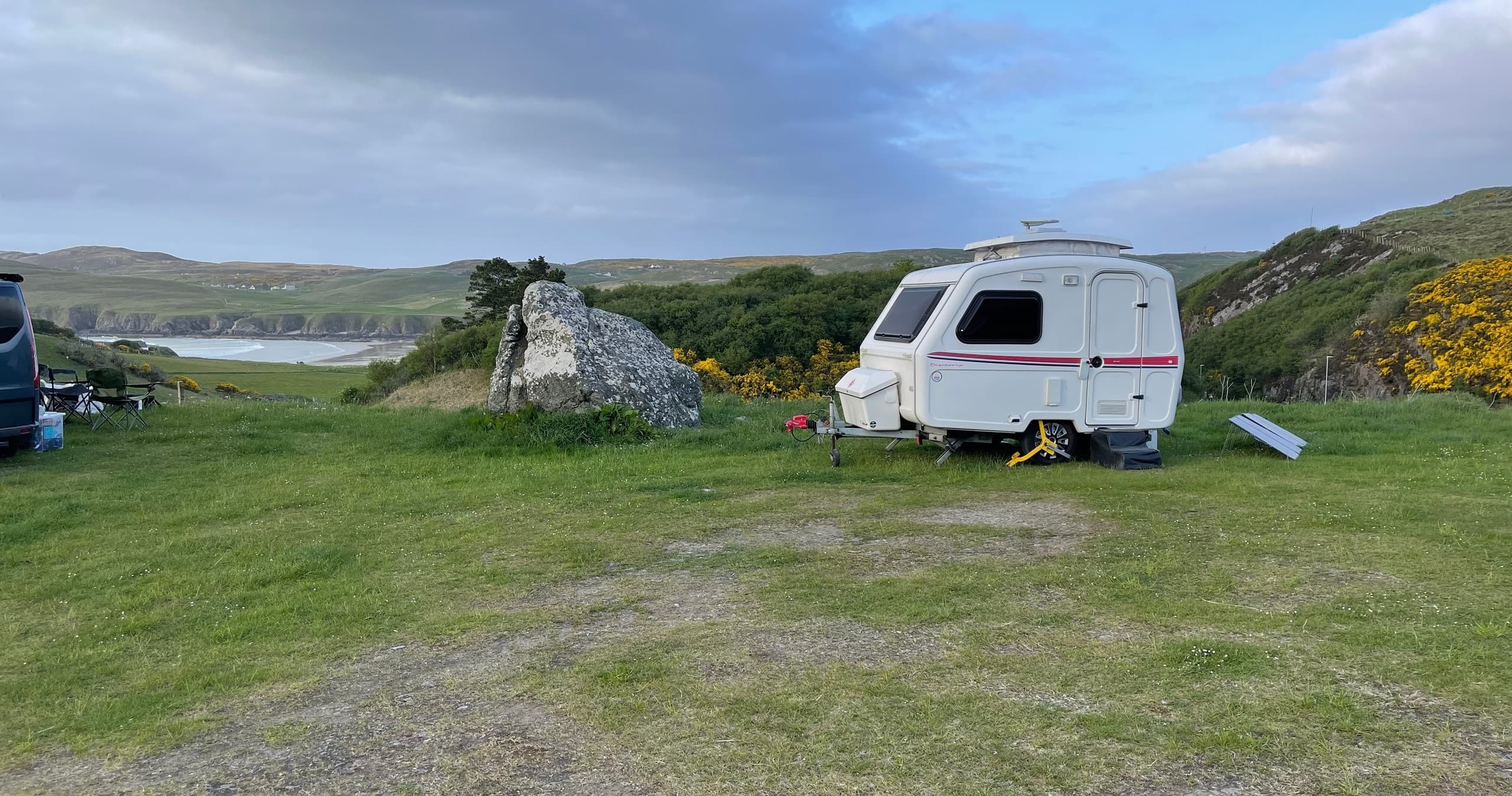 Beachfront Camping at Craigdhu, Bettyhill Caravan and Campsite