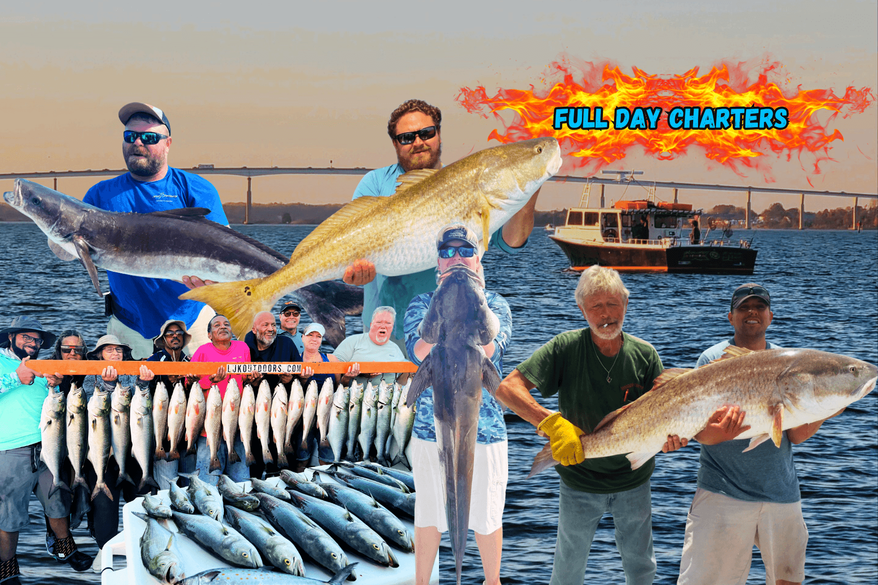 Fishing & Water Activities with LJK Outdoors in the Area