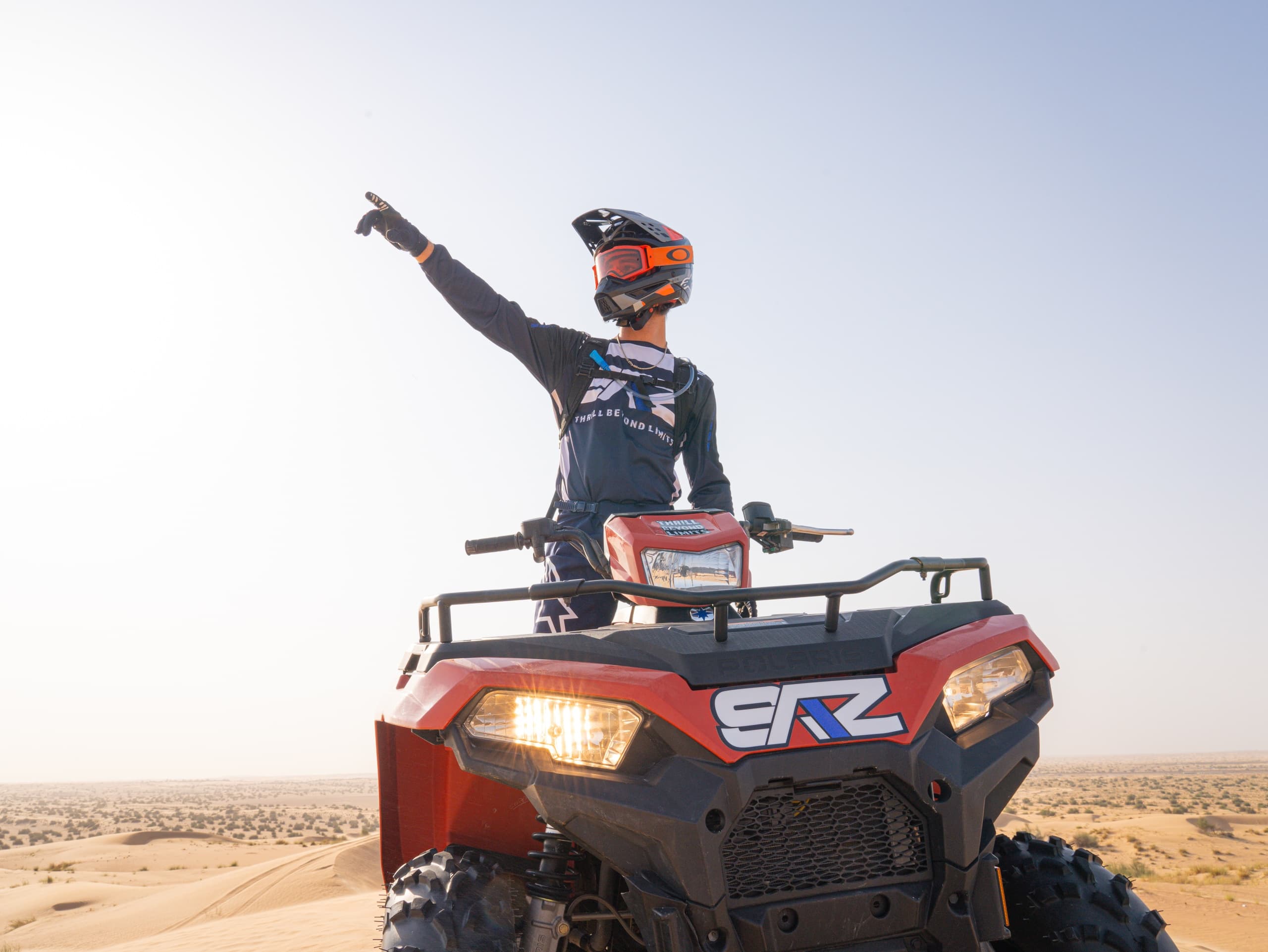 Land Adventures: Early Riser Quad Bike Tour in Desert