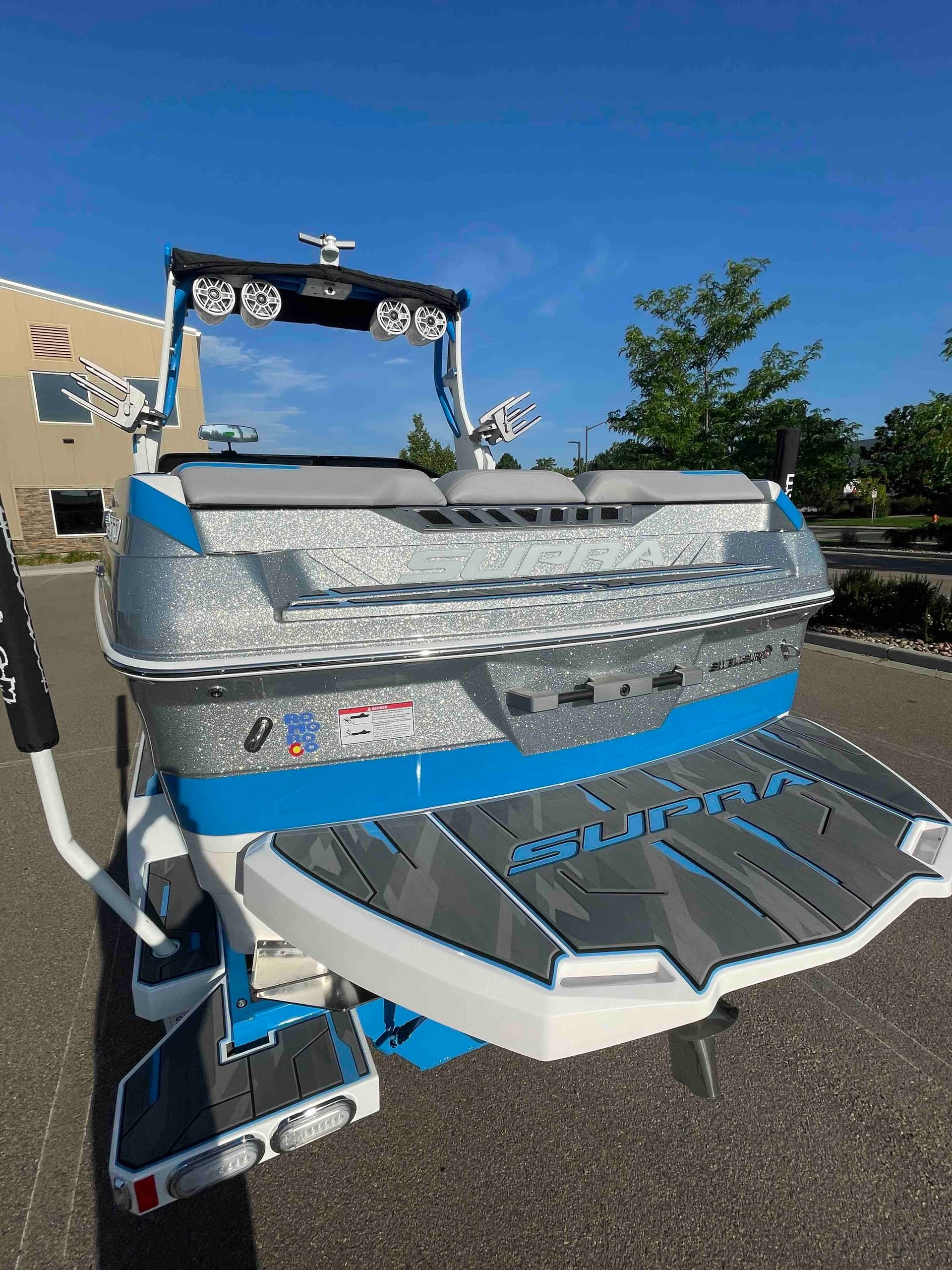 Supra SE 550 Wake Boat Rentals at Boyd Lake: 16-Person Luxury Wake Experience photo 2