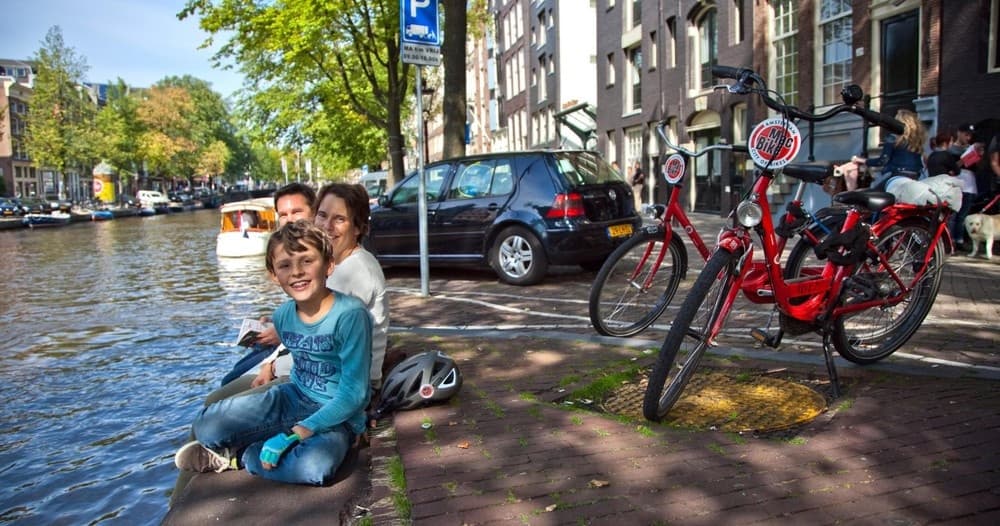 City Bike Rental with A-Bike Tours in Amsterdam