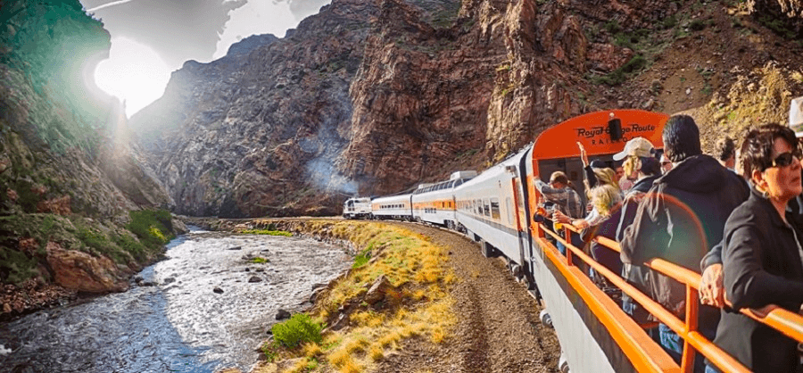 Scenic Royal Gorge Train & Rafting Adventure in Colorado