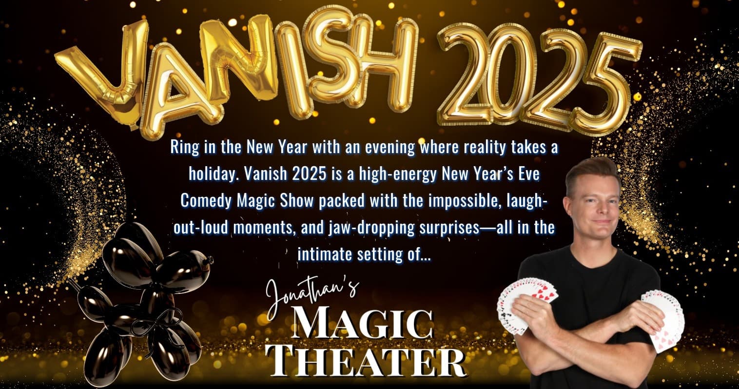 Vanish 2025: Oklahoma City's New Year's Eve Family Magic Show