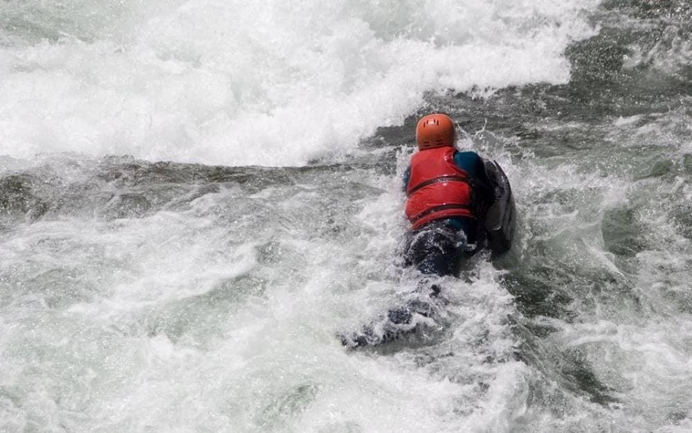 Conquer the Brembo River Rapids: Hydrospeed Adventure in San Pellegrino Terme