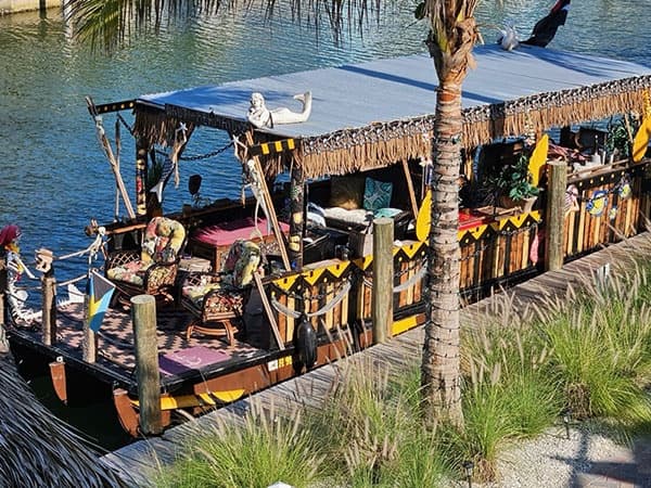 Float, Shell, and Sunset: Private Tiki Boat Tours Aboard The Nauti Mermaid at Fort Myers Beach