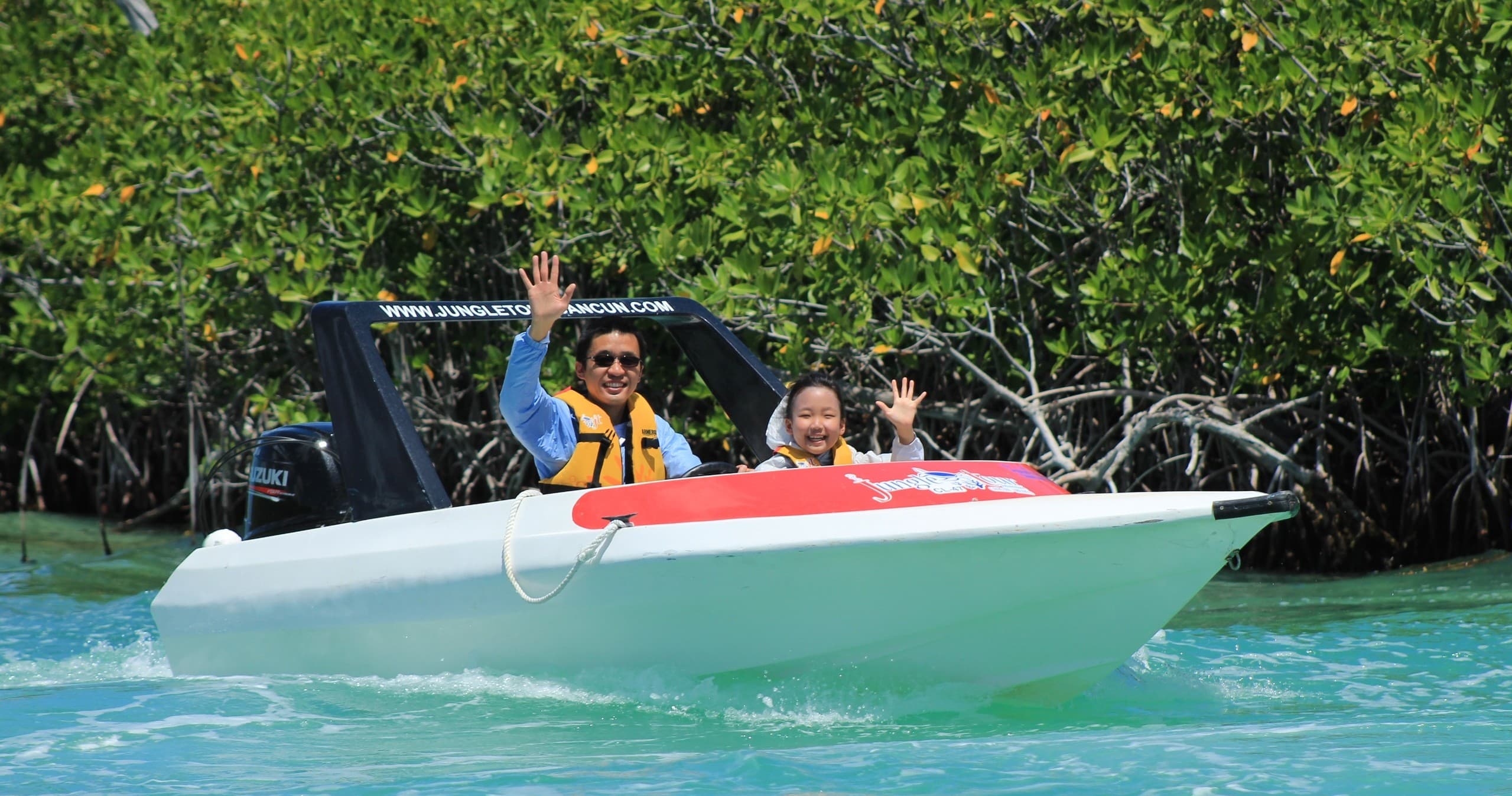 Thrilling Cancun Mangroves Speedboat Tour Adventure