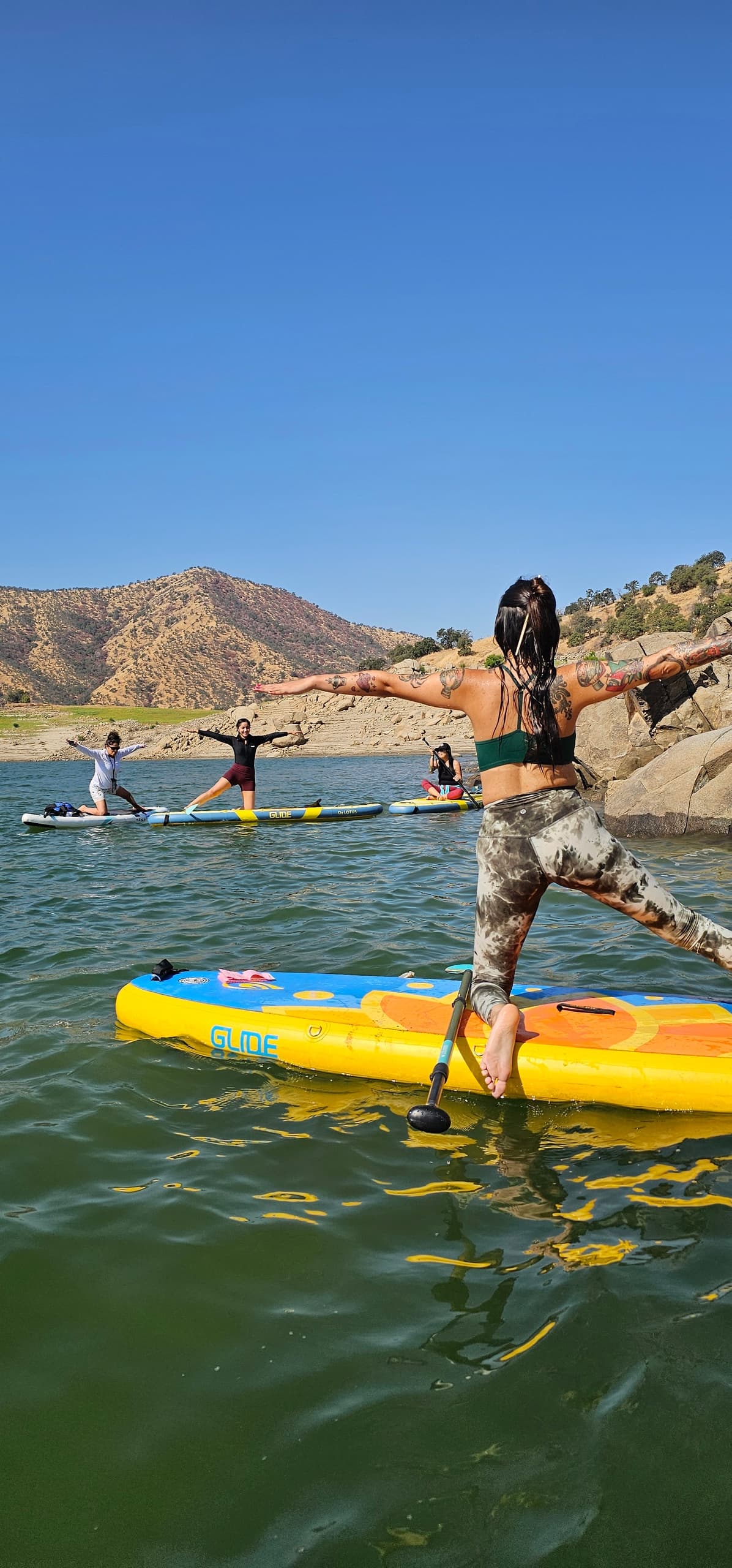 Water-Activities & Golden Light Paddle: SUP Yoga Adventure
