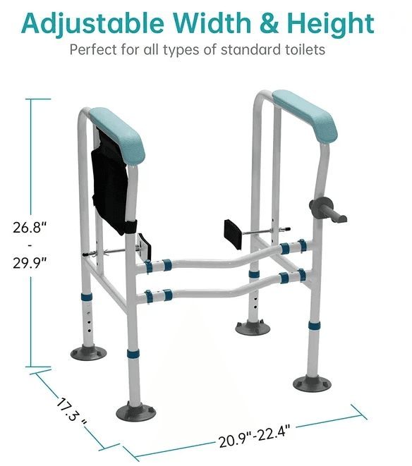 Ensuring Comfort and Safety with Akamai Mobility’s Toilet Safety Rail in Lahaina, Hawaii