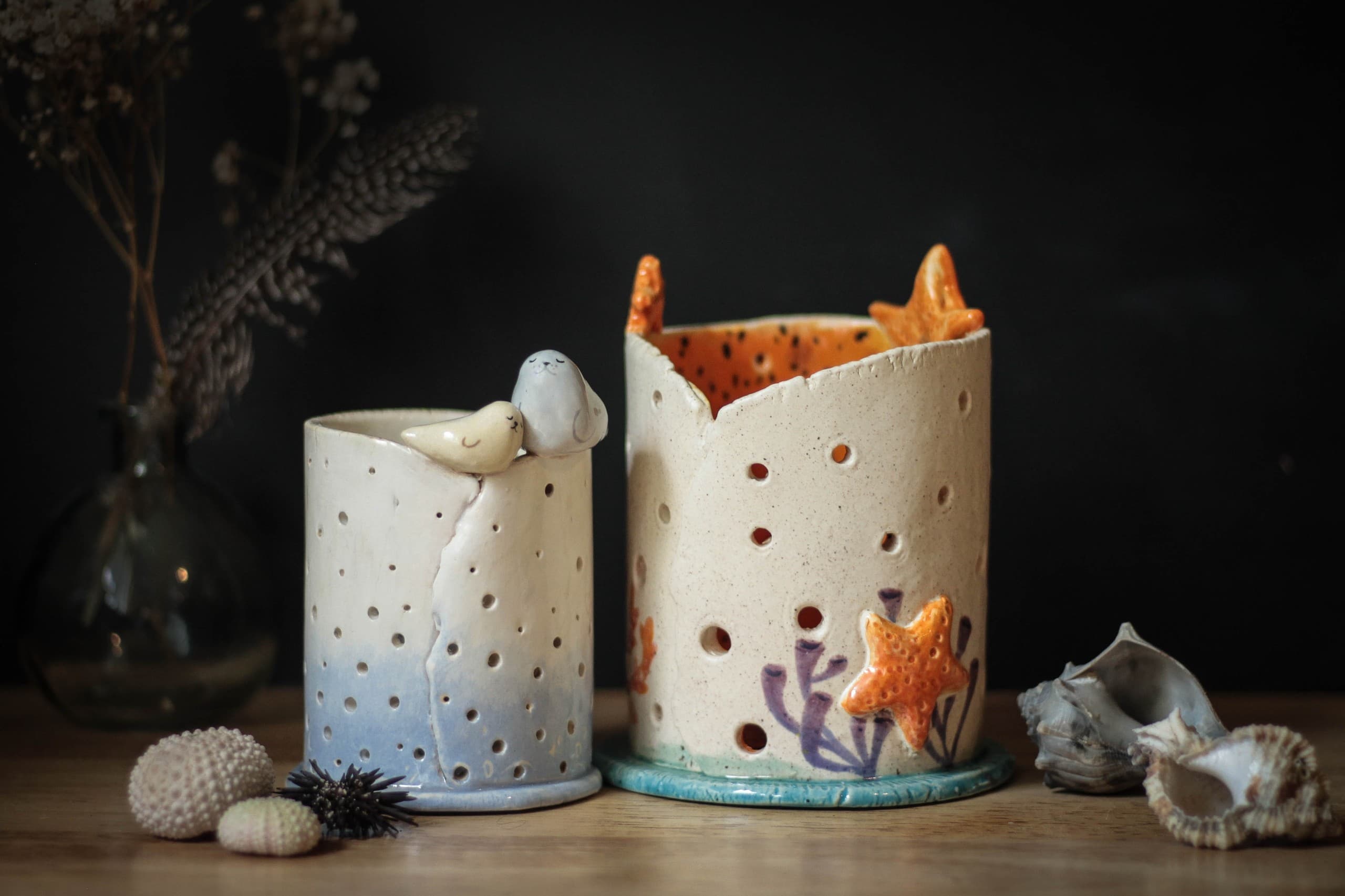 Hands-On Lantern Clay Class in New Bern: Make & Paint Your Own Ceramic Lantern