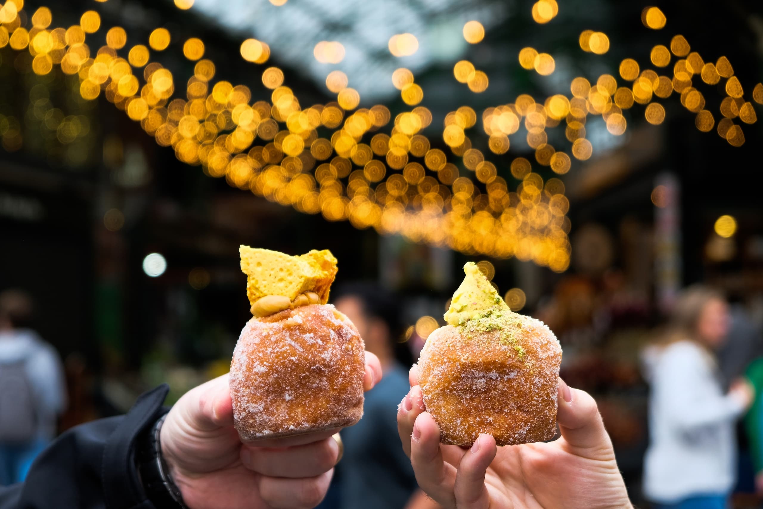 Culinary Walking Tour with Underground Donut Tour in London