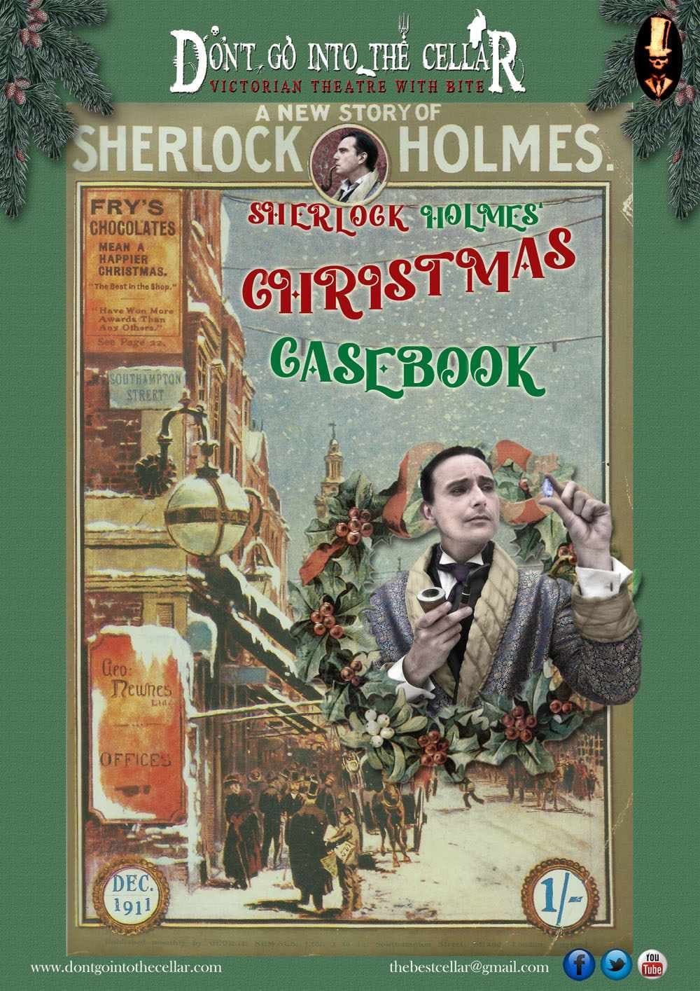 Experience Sherlock Holmes' Christmas Casebook: A Chilling Theatrical Adventure in Newcastle upon Tyne