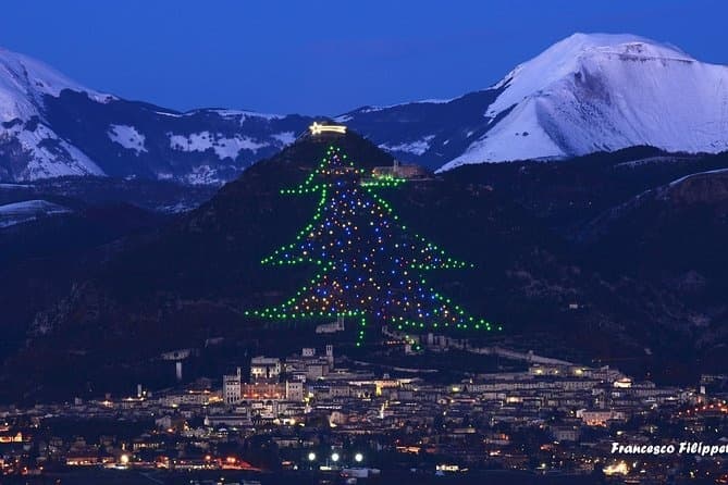 Inside Gubbio’s Giant Christmas Tree: History, Geology & Basilica Views