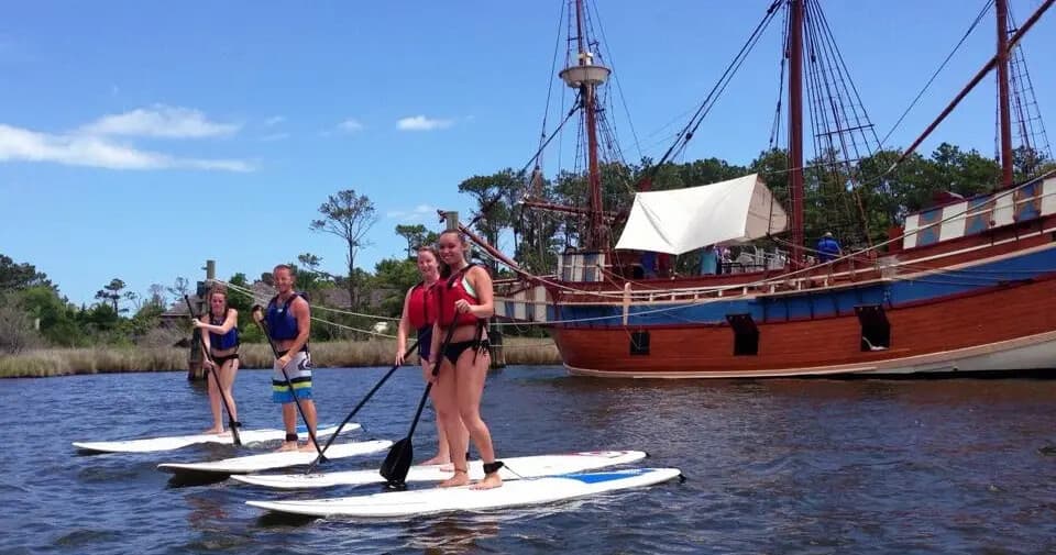 Paddle Roanoke Sound: SUP Tour Through Manteo’s Salt Marshes