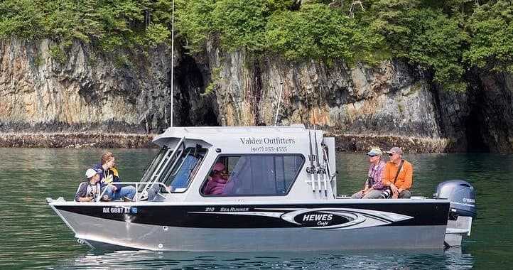 Valdez Halibut & Salmon Boat Rental with Valdez Outfitters