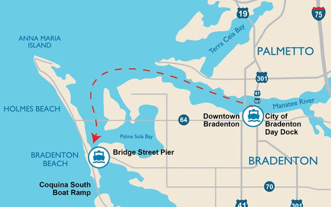 Scenic Pontoon Ride Along Bradenton Riverwalk: A Relaxing Waterway Adventure