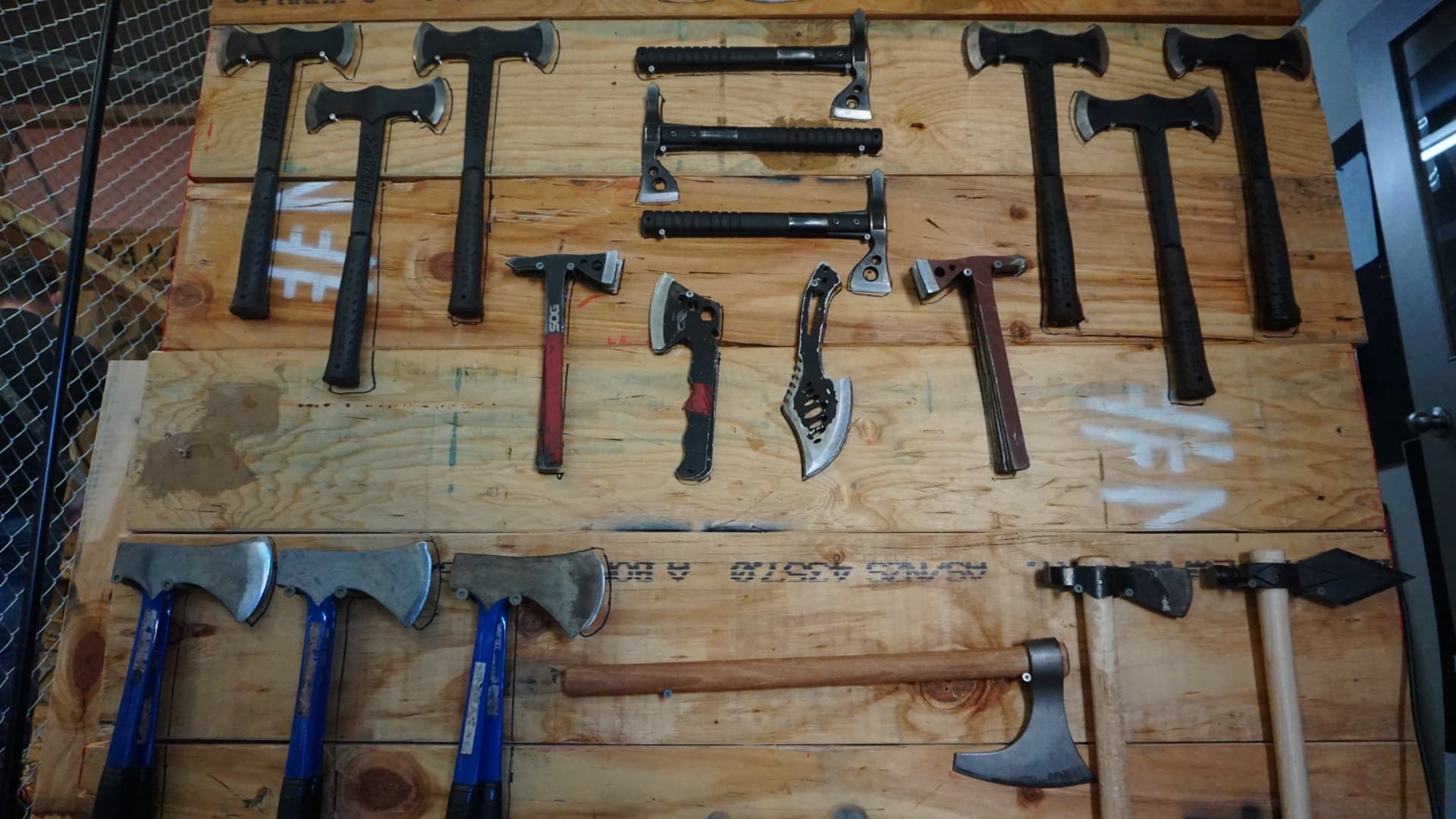 Axe Throwing at Maxed Out Axe Throwing: Group Adventure in [Location]
