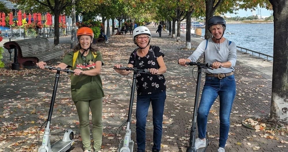 Toronto City Scooter Tour with Toonie Tours Ontario/Quebec