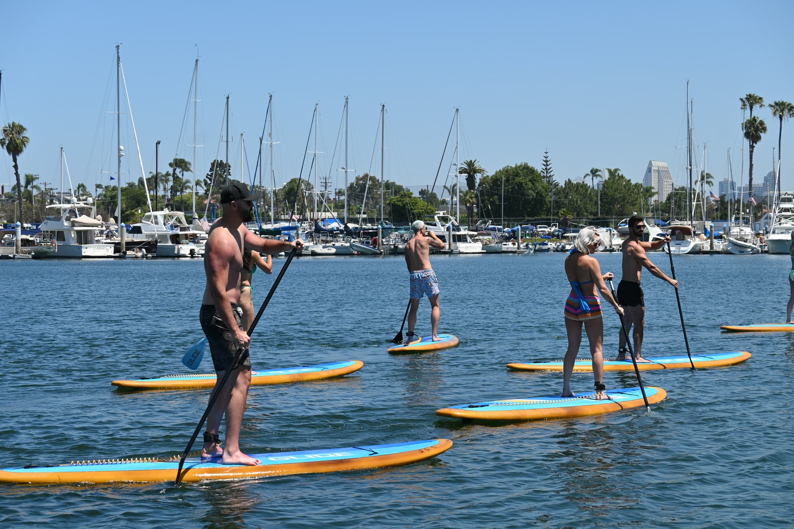 Stand-Up Paddleboarding with Seaforth Boat Rentals in Coronado