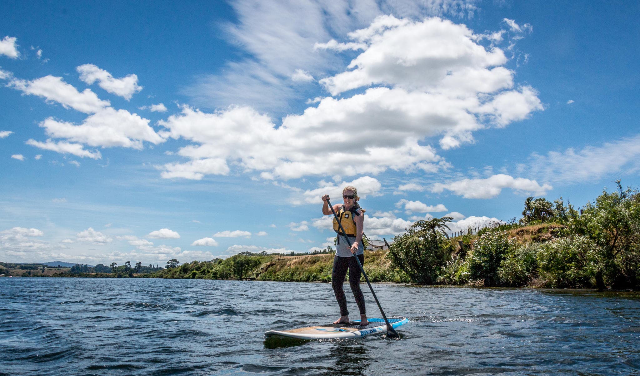 Water Activities with Riverside Adventures Waikato at Lake Karapiro