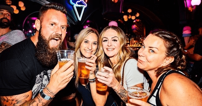 Experience the Ultimate Night Out: Fremont Street Barcrawl in Las Vegas