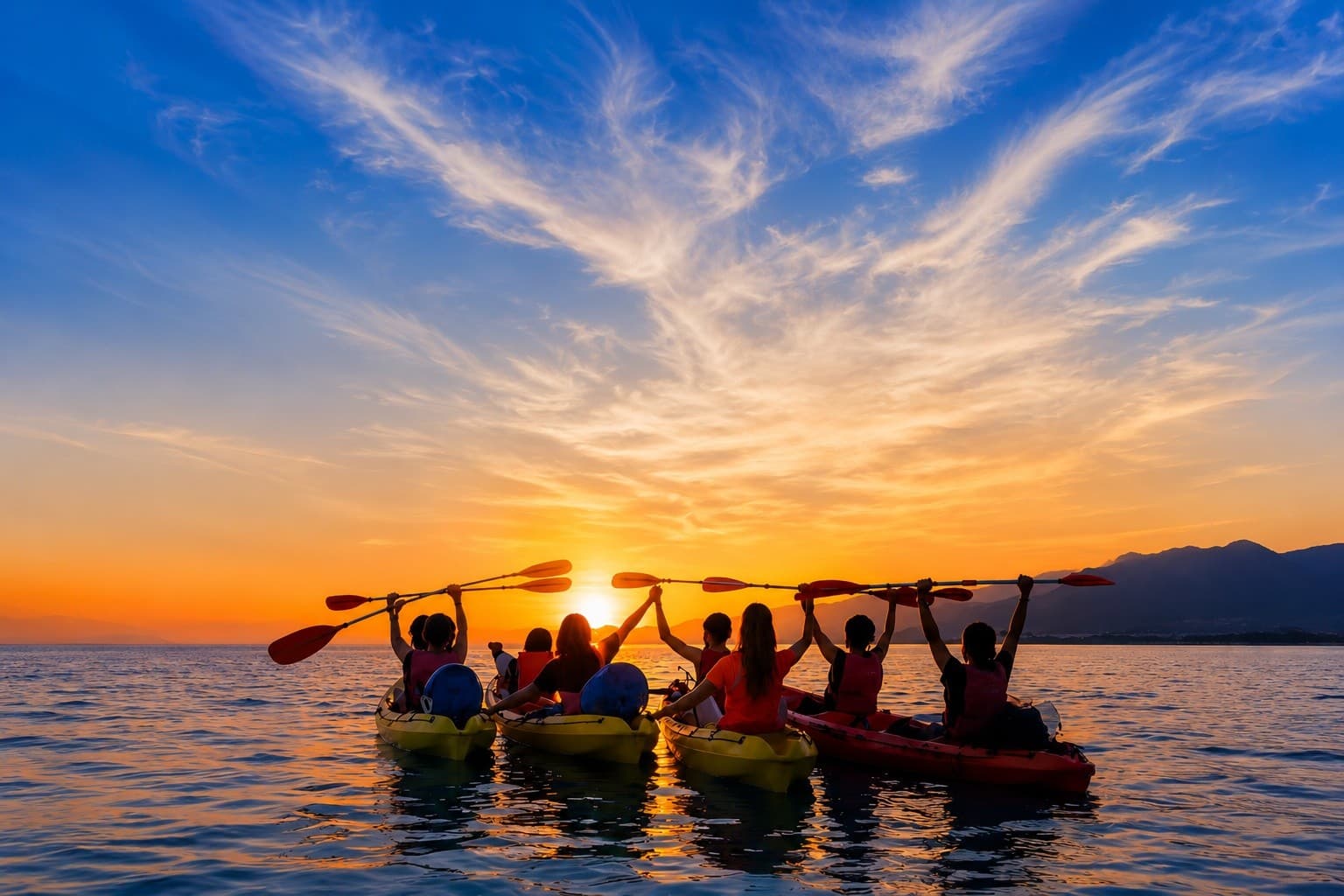 Sunset Kayak Tour at La Azohía: Paddle to Torre de Santa Elena