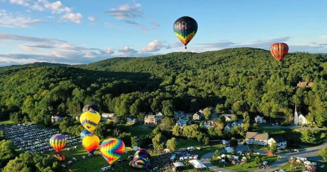 Quechee Balloon Festival: Hot Air Balloon Rides Over Vermont's Quechee Valley