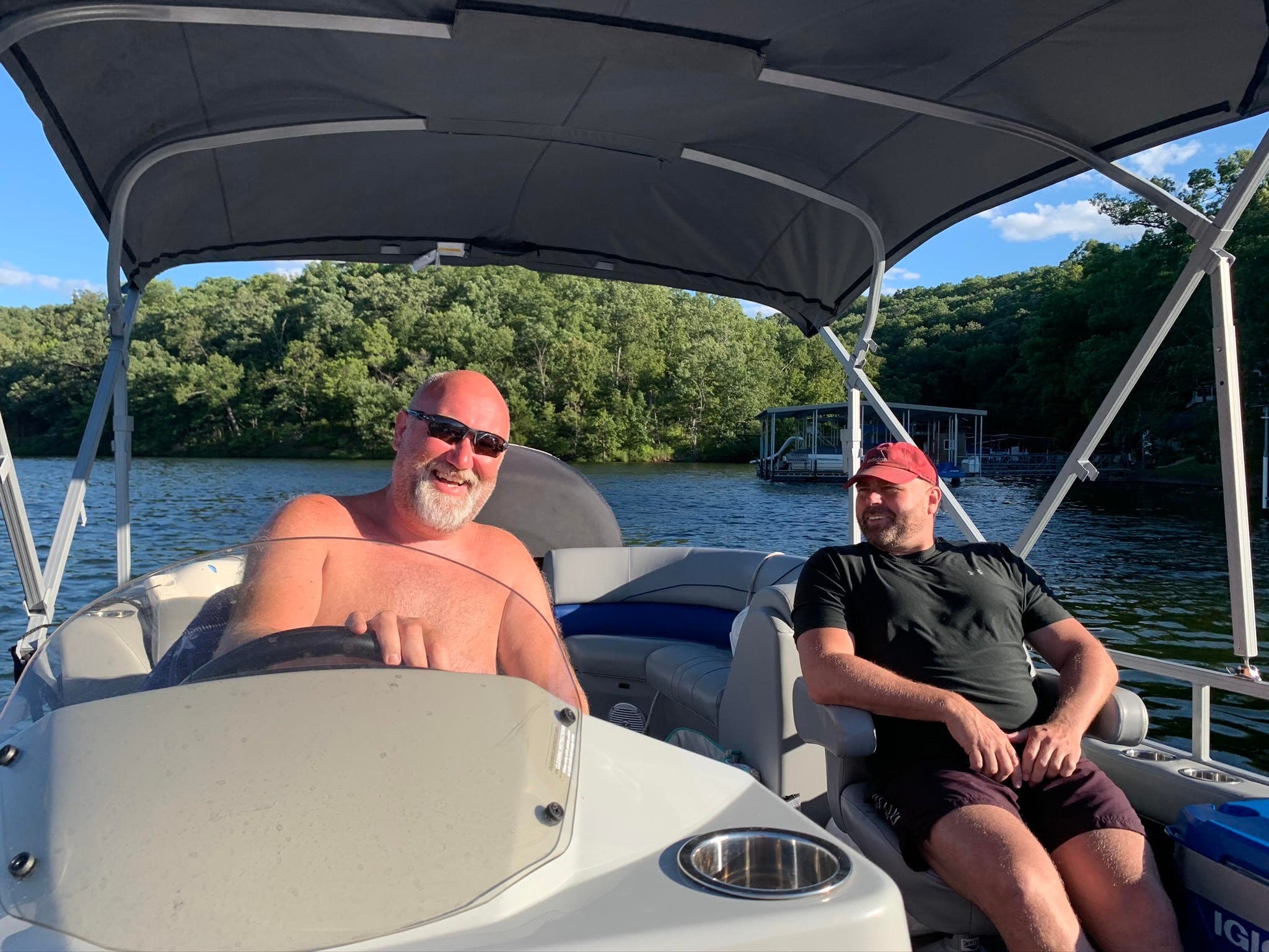 Lake of the Ozarks Tritoon Rental with Breakaway Boat Rentals