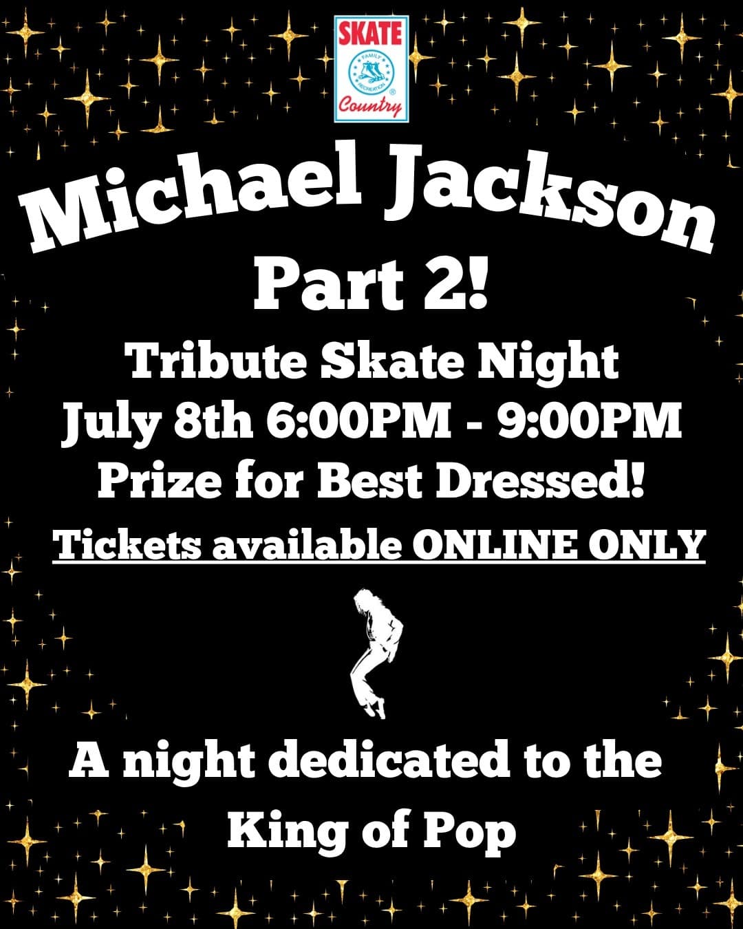 Michael Jackson Night Skate Party — Tucson, July 8, 2026