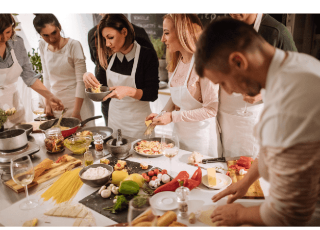 Chopped-Style Culinary Challenge in Carmel: Team Building Meets Gourmet Adventure