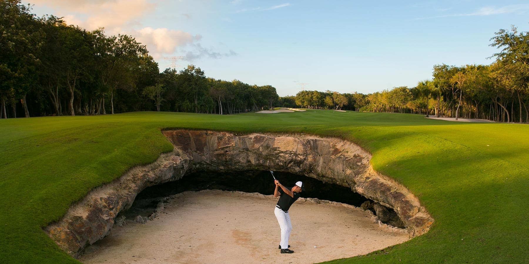 Golf & Scenic Views at El Camaleon Golf Course, Mexico