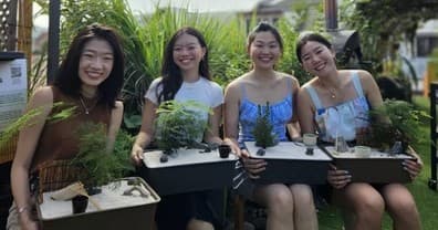 Create Your Own Mini Zen Garden Workshop in Singapore’s Secret Rooftop Oasis