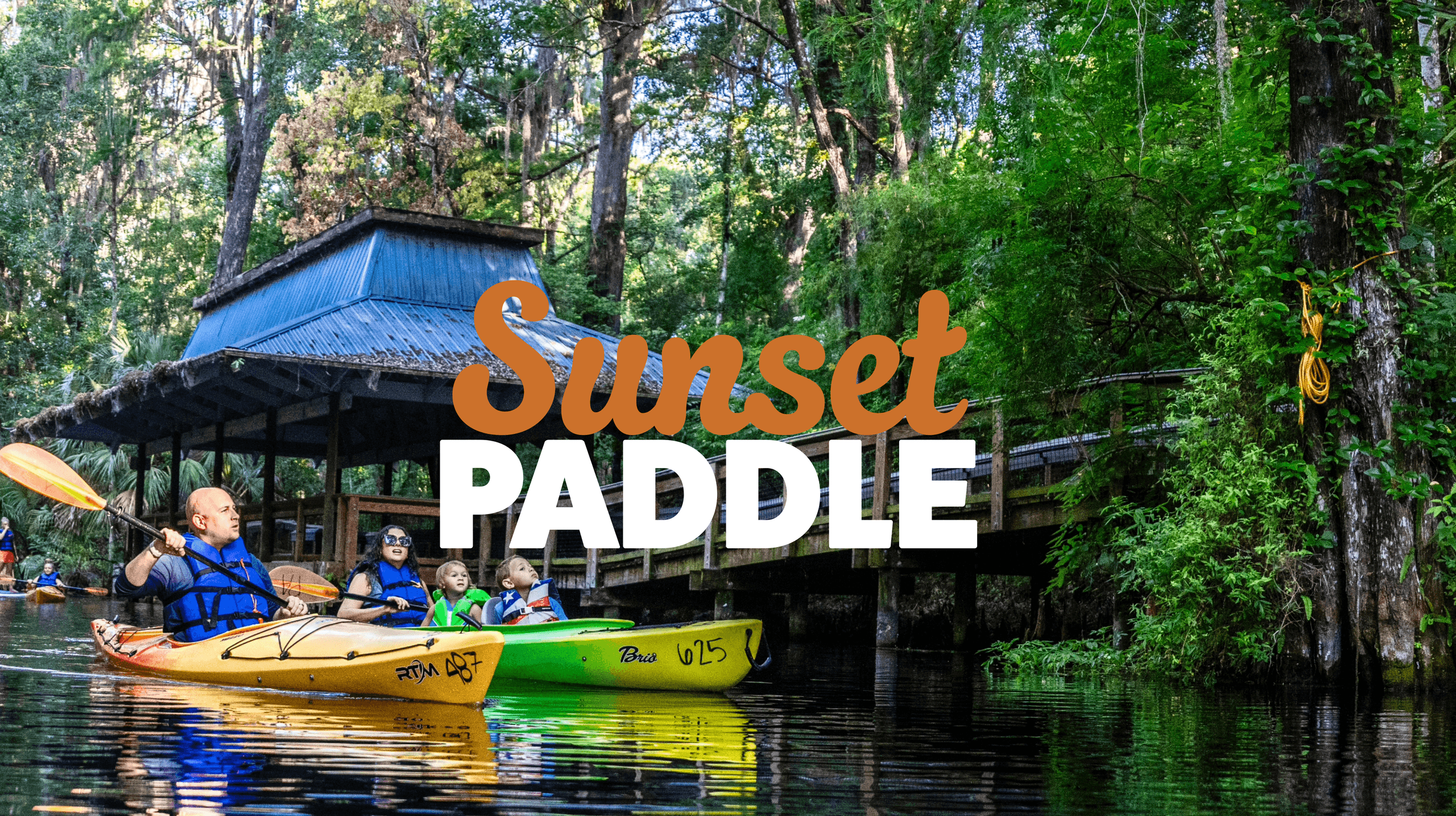 Sunset Paddle Tour at Silver Springs State Park