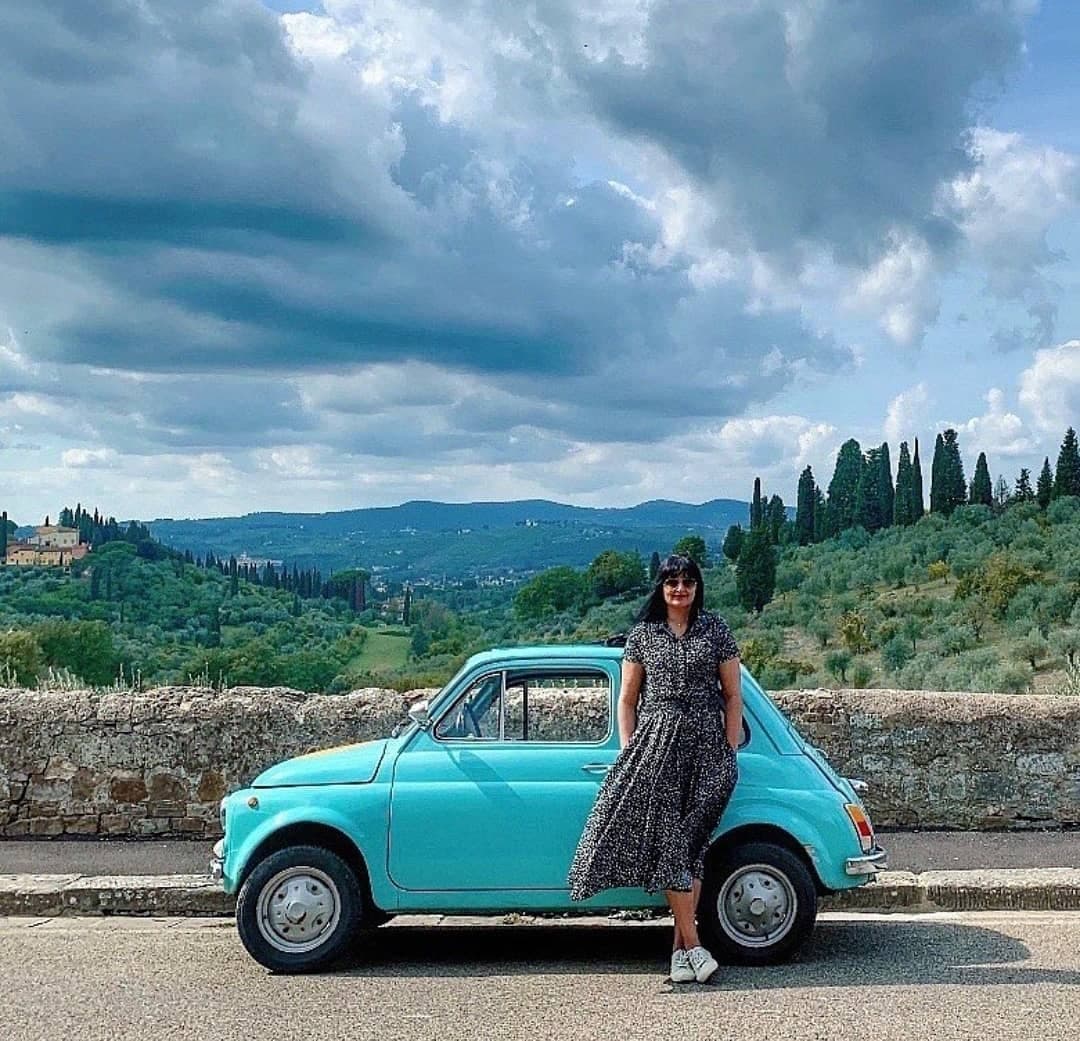 Vintage Fiat 500 Chianti Wine Tour with We Like Tuscany s.a.s.