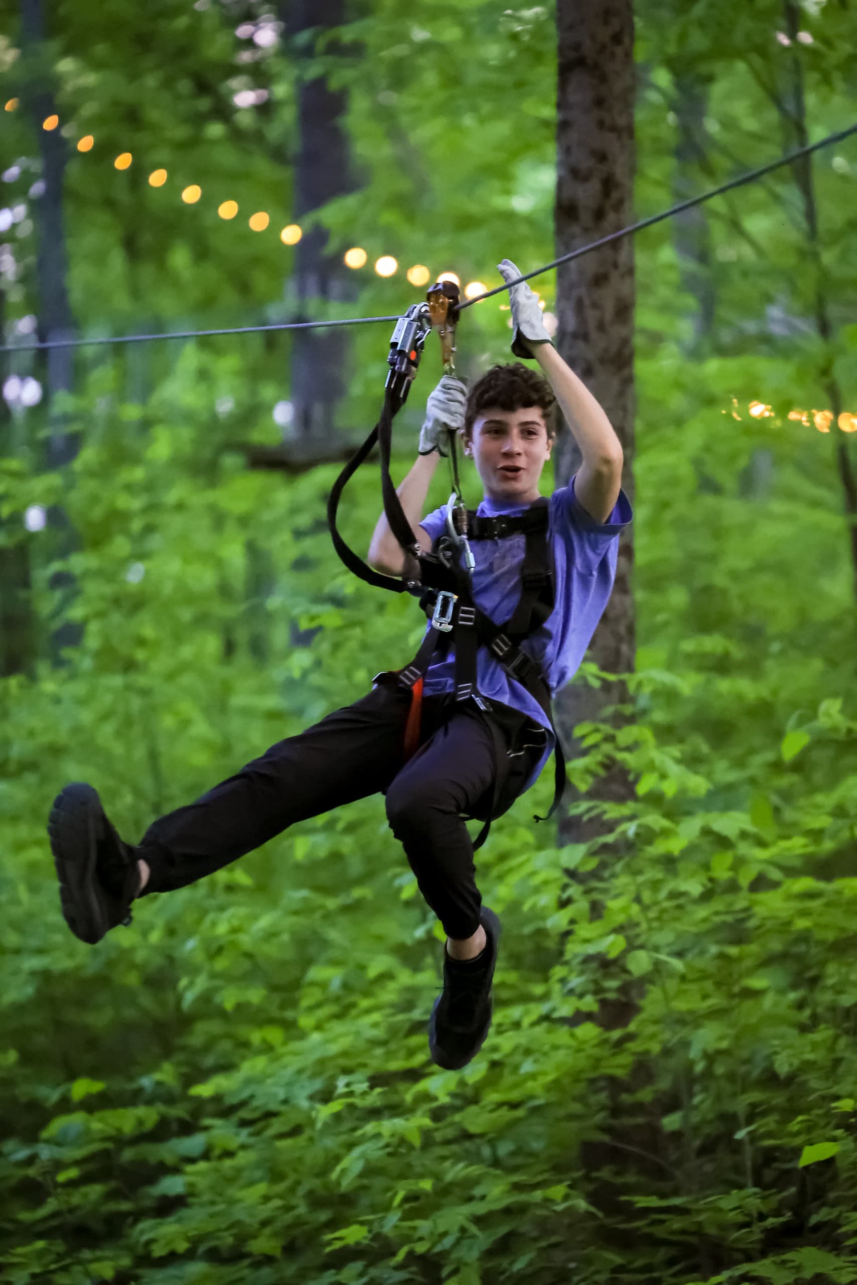 Thrilling Black Creek Flyer Zip-Line in Vernon Township, NJ