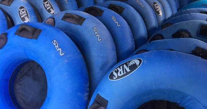 Relaxing River Tubing on Peshtigo River, Wisconsin