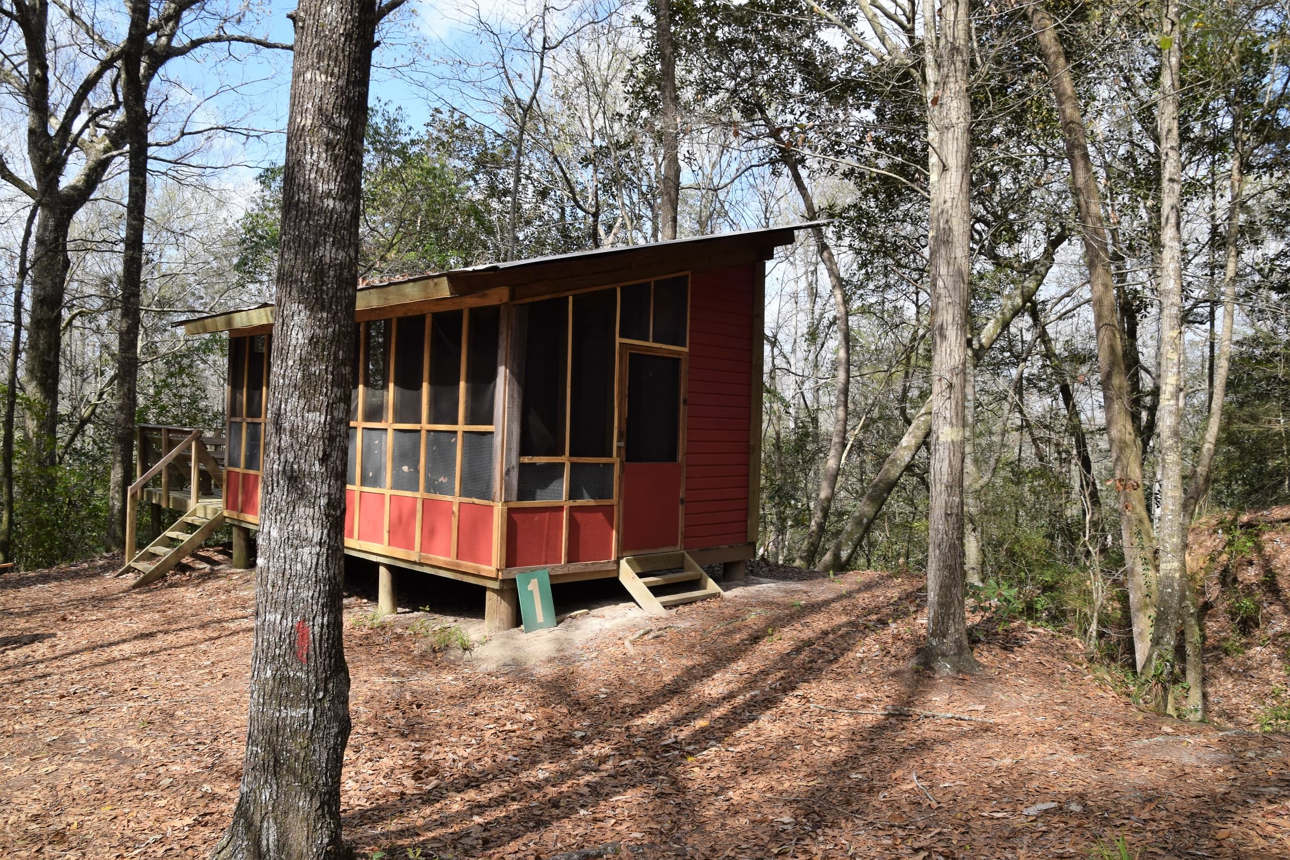 Primitive Camping Shelters in Spanish Fort, AL