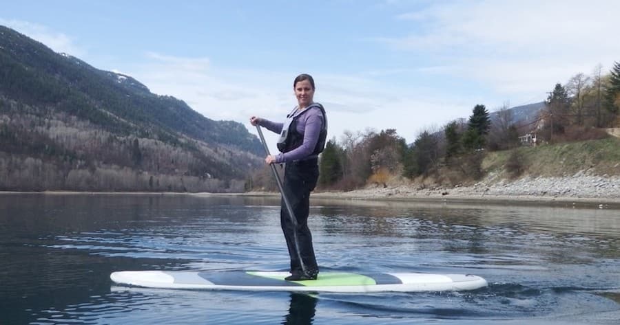 Private Paddle Board Lesson in Robson, British Columbia