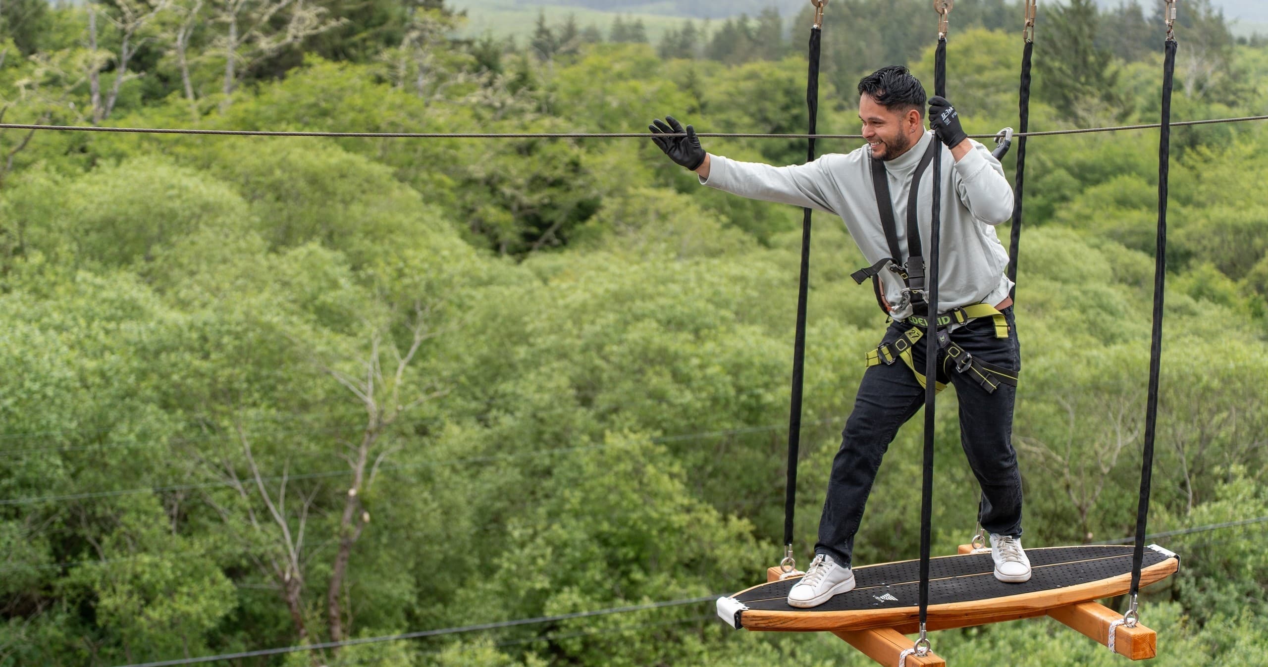 Seaside Ropes Course Adventure: General Admission at High Life Adventure Park photo 1