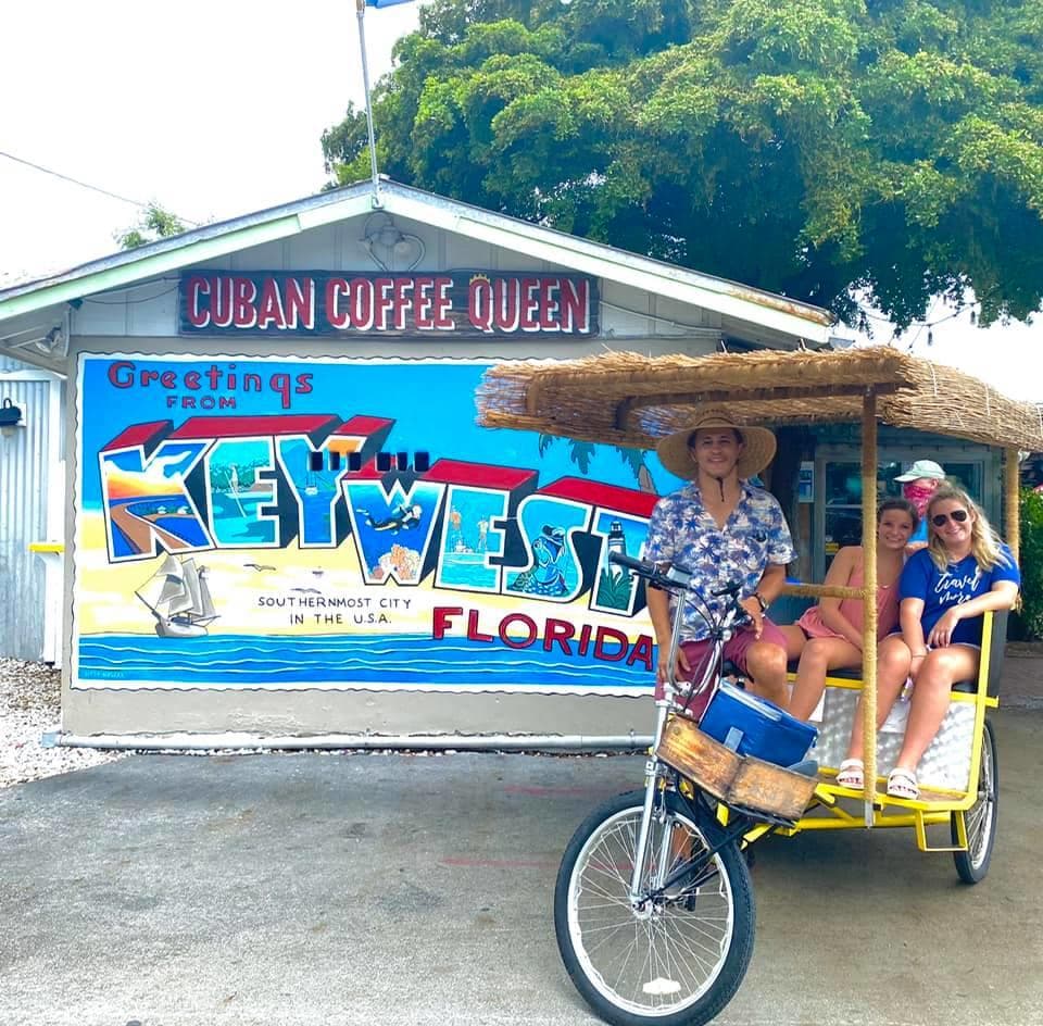 Key West Conch Republic Tiki Pedicab Tour Experience