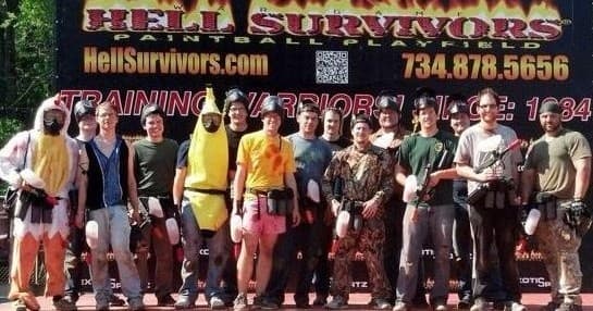 Weekend Private Paintball Party in Pinckney, MI