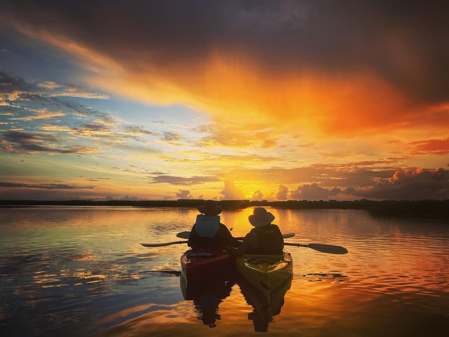 Kayaking Experience at Murrells Inlet Marsh with Silent Sunrise