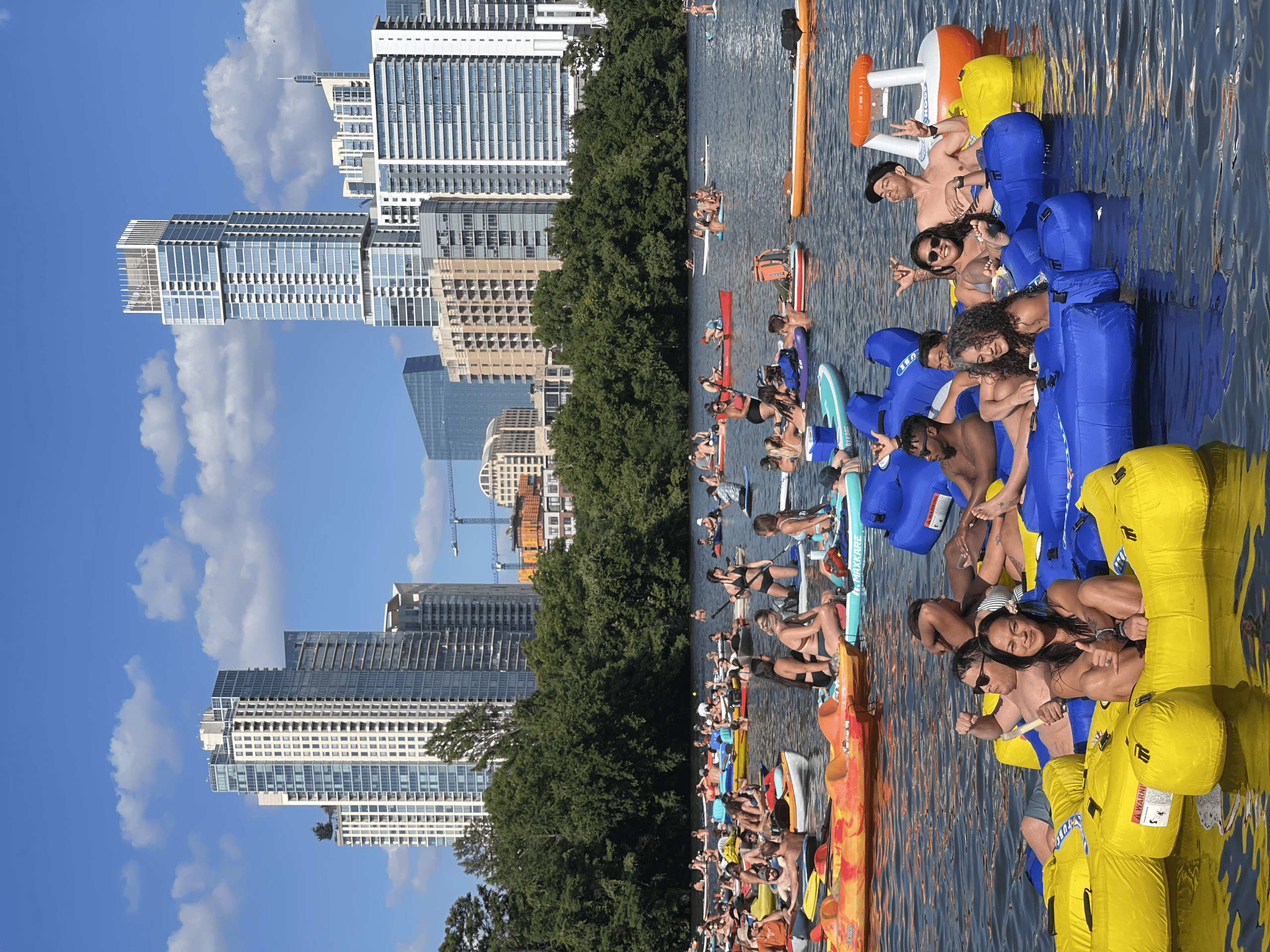 Tubing in Austin’s Spring Water with BoatsandBats