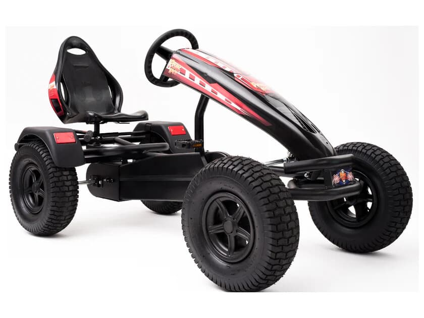 Coastal Loops: PRIME XL-4 (red) BERG Buddy Pedal Carts at Costanoa, Pescadero photo 1