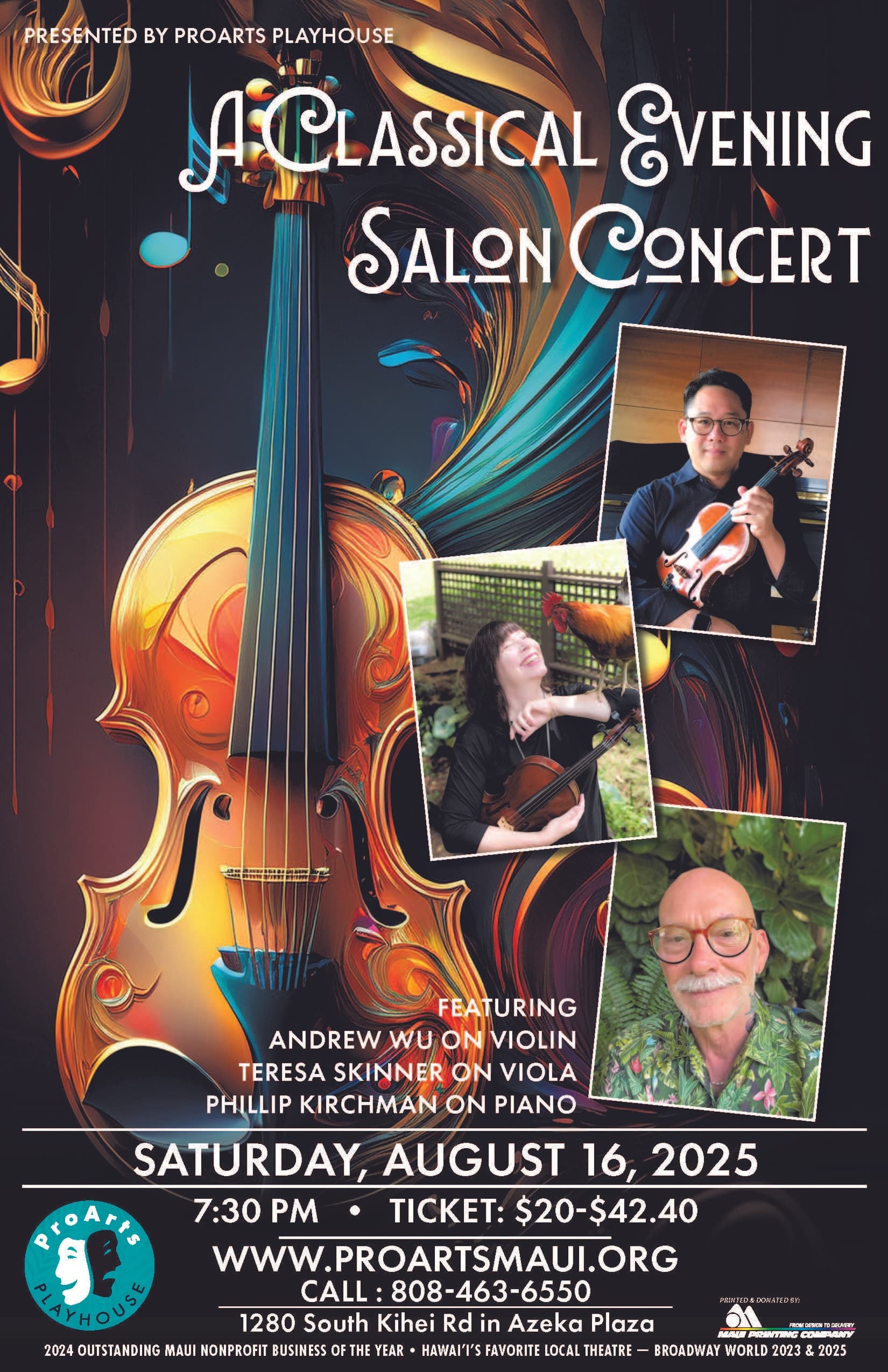 Music & Outdoors: ProArts Playhouse's Musical Night in Your Town